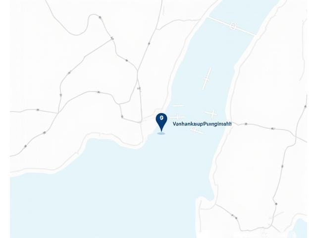 Karttakuva Silkkilanka Pesulan sijainnista Helsingin Vanhankaupungintie 14:ssä